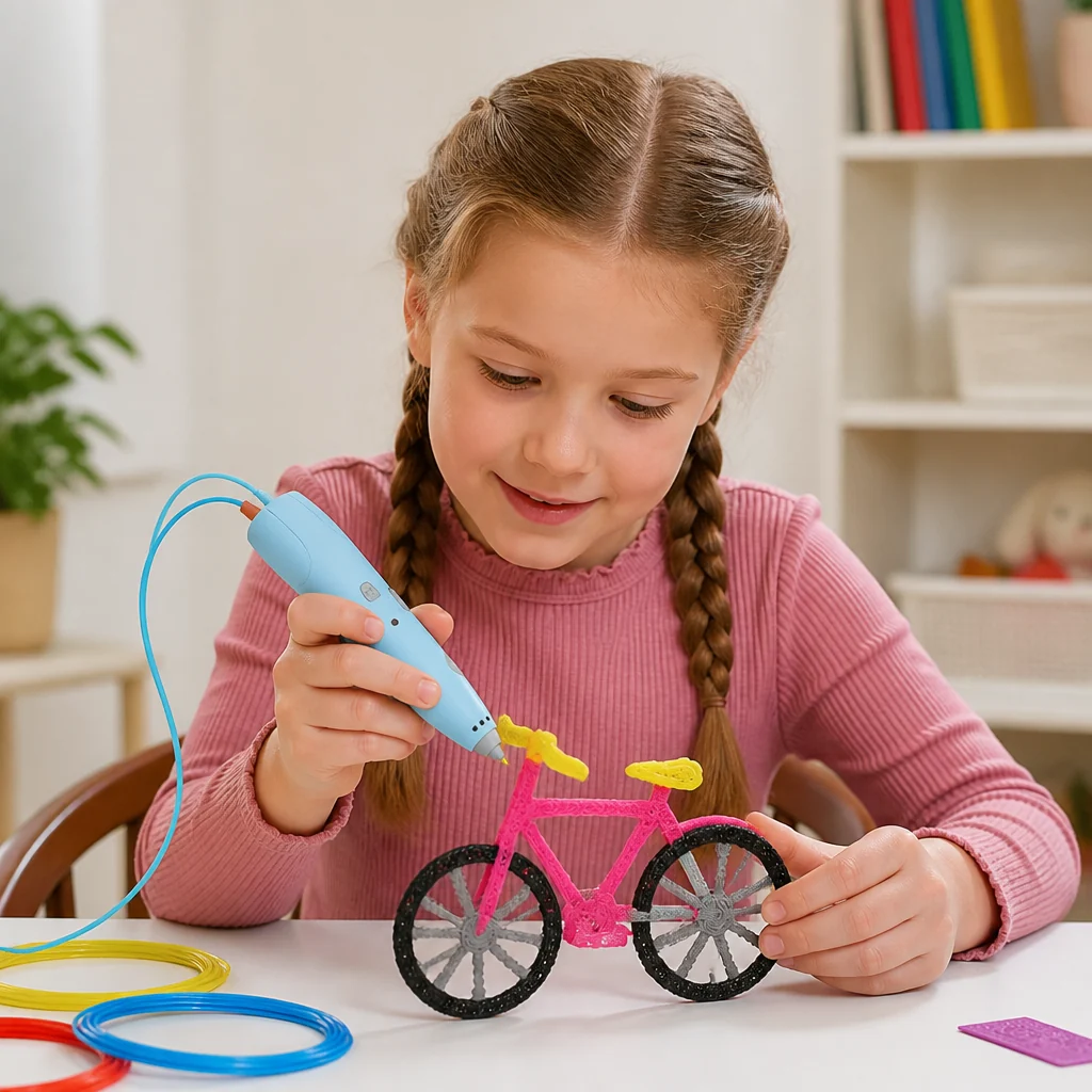3D-Stift-Set für Kinder mit niedriger Temperatur – Sicheres DIY-STEM-Zeichenset – Bild 2